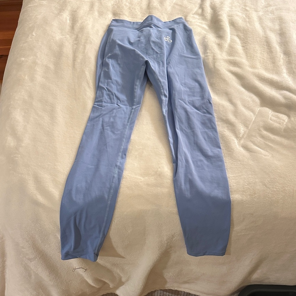 Women’s Light Blue Leggings with Butt Scrunch